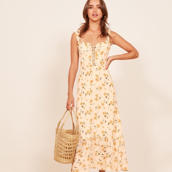 Reformation Dresses & Skirts - NWOT reformation Naples Dress christy dawn doen